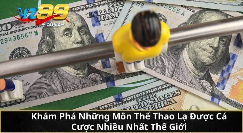 Khám Phá Những Môn Thể Thao Lạ Được Cá Cược Nhiều Nhất Thế Giới